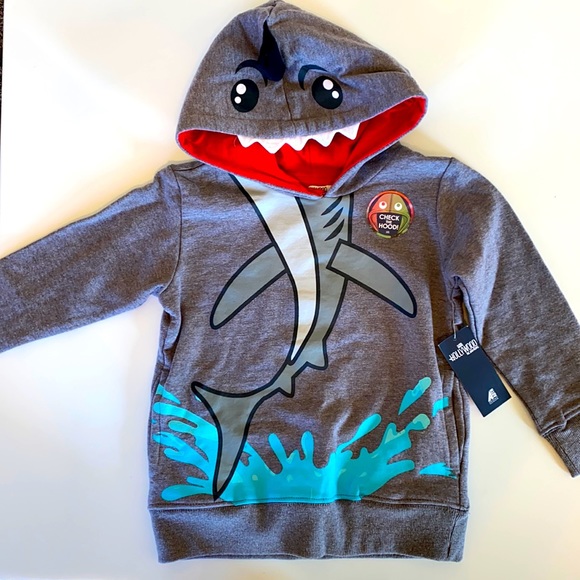 SHARK sweatshirt.  BRAND NEW. - Picture 1 of 9